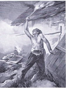 Ein Grenzvorfall aus dem Balkankrieg 1912, aus Hutchinson