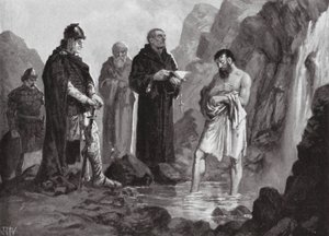 Taufe von Boris I., 864 von John Harris Valda