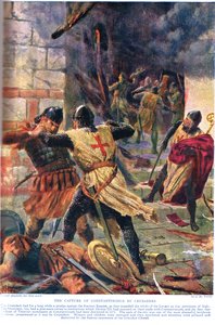 Die Eroberung von Konstantinopel durch die Kreuzfahrer