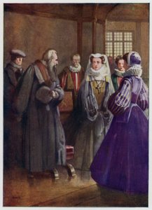 Presbyterianischer Reformator John Knox trifft Maria Stuart