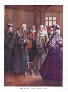 Königin Mary und Knot hatten viele Gespräche miteinander