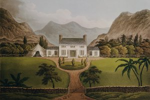 Bonapartes Mal-Maison auf St. Helena, 1821