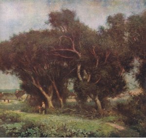 Ein Pfad am Bach, Bibbys Annual, 1916-1917 von John Henderson