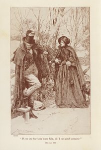 Illustration für Jane Eyre von Charlotte Bronte von John Henry Frederick (after) Bacon