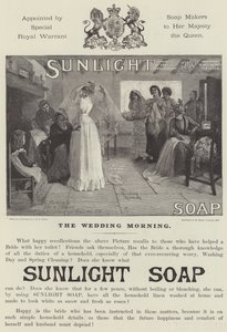 Werbung, Sunlight Soap von John Henry Frederick Bacon