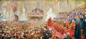 Die Rückkehr der City of London Imperial Volunteers nach London, 29. Oktober 1900 von John Henry Frederick Bacon