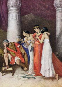 Antonius und Cleopatra von John Henry Frederick after Bacon