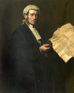 Sir Samuel George Johnson, KT, 1891 von John Henry Lorimer