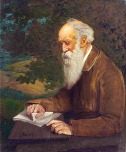 Porträt des Dichters Henry Wadsworth Longfellow von John Henry Niemeyer