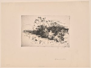 Herbstlandschaft von John Henry Twachtman