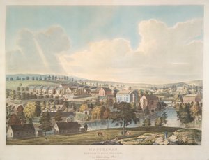 Matteawan. Industriestadt, in der Nähe von Fishkill Landing, N. York