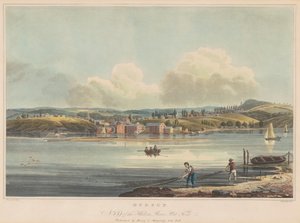 Hudson von John Hill, after William Guy Wall