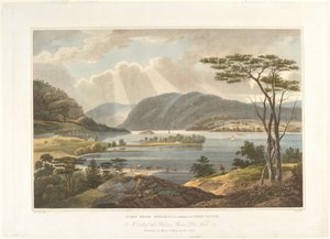 Blick von Fishkill nach West Point von John Hill after William Guy Wall