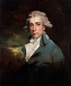 Porträt des Dramatikers und Whig-Politikers Richard Brinsley Sheridan, 1751-1816 von John Hoppner
