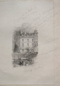 Napoleons Unterkunft, Quai Conti