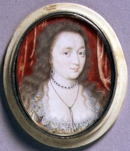 Porträtminiatur von Lady Cecilia Neville, ca.1615-20
