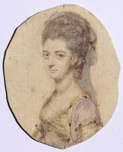 Porträt von Charlotte Bertie, geborene Warren, 4. Gräfin von Abingdon von John I Smart