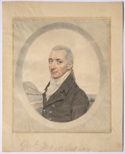 Porträt von General Keith MacAlister, ca. 1800-1810