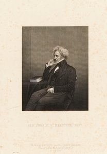 Sir John Frederick William Herschel (1792-1871), ca. 1860 (Punktstich)