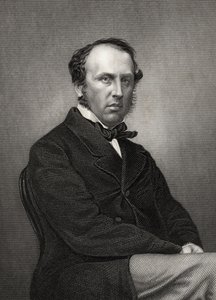 Charles John Canning, 1. Earl Canning, graviert von D.J. Pound nach einem Foto, aus 