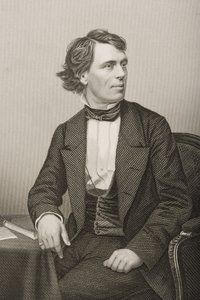 John Bartholomew Gough (1817-86) graviert von D.J. Pound nach einem Foto, aus 