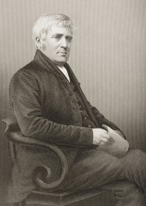 Joseph Sturge, graviert von D.J. Pound nach einem Foto, aus 