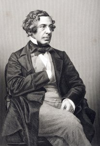 Samuel Warren (1807-77) graviert von D.J. Pound nach einem Foto, aus 