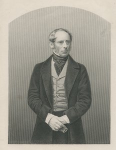 Sir John Somerset Pakington, graviert von D.J. Pound nach einem Foto, aus 