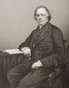 Thomas Binney (1798-1874), graviert von D.J. Pound nach einem Foto, aus 