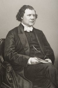 William Morley Punshon (1824-81), graviert von D.J. Pound nach einem Foto, aus 
