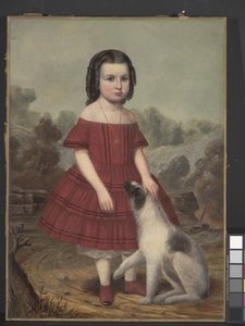 Porträt von Alice Lyons, um 1855 von John Jacob Hegler