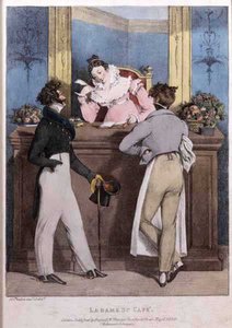 La Dame du Cafe, verlegt von Rodwell & Martin