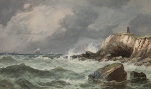 The Mumbles, Swansea Bay von John James Wilson