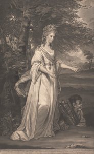 Die ehrenwerte Mrs. Tollemache in der Rolle der Miranda von John Jones