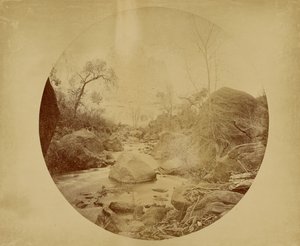 Eagle Crag - Abend von John K. Hillers
