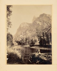 Sentinel Rock, Kings River, Kalifornien von John K. Hillers