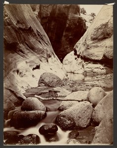Tantalus Creek, Nebenfluss des Fremont River von John K. Hillers