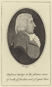 Porträt von Thomas Muir von John Kay
