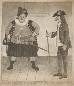 "Warum, Sir John, mein Gesicht tut Ihnen keinen Schaden..."