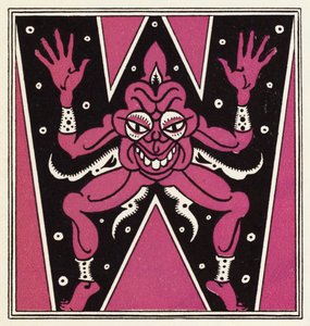 Verzierung für Die Geschichte von Aladdin und der Wunderlampe von John Kettelwell