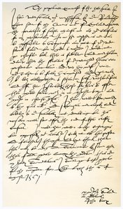 Brief von John Knox an Sir Nicholas Throgmorton, 6. August 1561 von John Knox