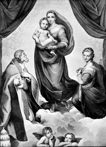 Die Madonna in San Sisto, ca. 1512 von John L. Stoddard