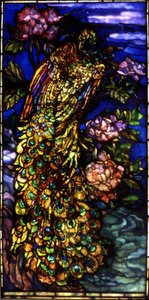 Pfauenfenster, 1892-1908 von John La Farge or Lafarge