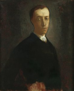 Selbstporträt, 1864 von John La Farge or Lafarge
