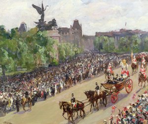 Ein Staatsumzug, Hyde Park Corner