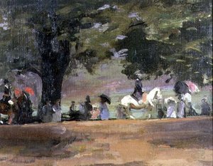 Rotten Row, Hyde Park Nr. 1 von John Lavery