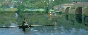Die Brücke bei Grez, 1883