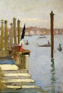 Das französische Konsulat, Canal Grande, Venedig