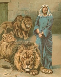 Daniel in der Löwengrube von John Lawson