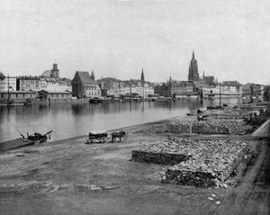Frankfurt am Main in Deutschland, ca. 1900
